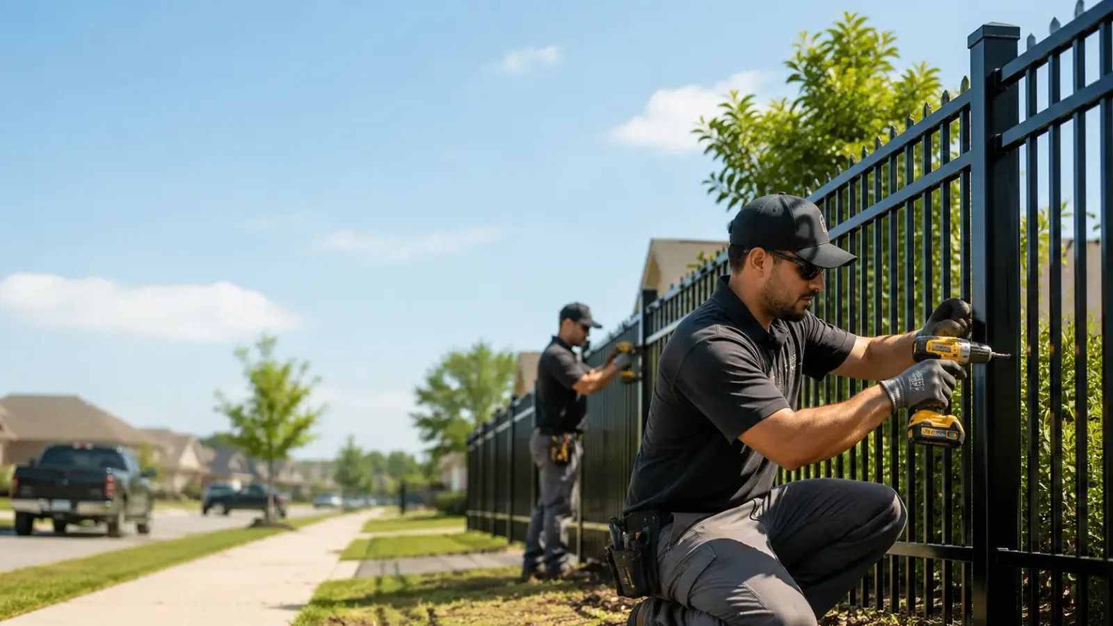Metal Fence Installation in Oskaloosa, IA